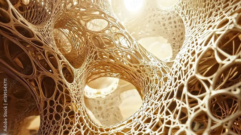 Organic Lattice Structure
