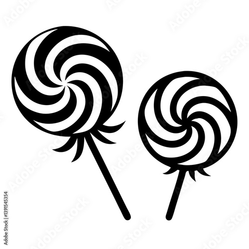 lollipop silhouette