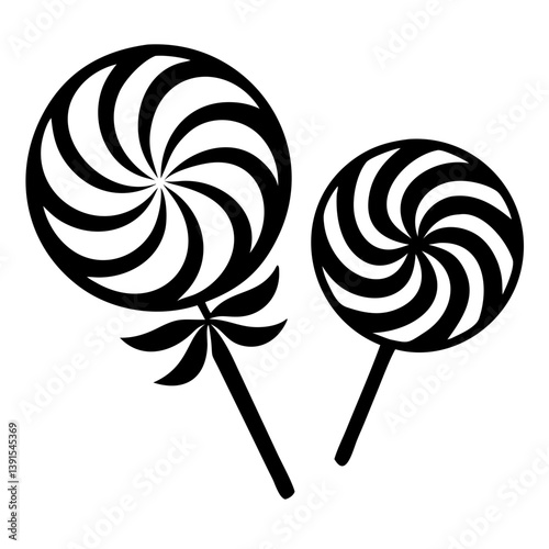  lollipop silhouette