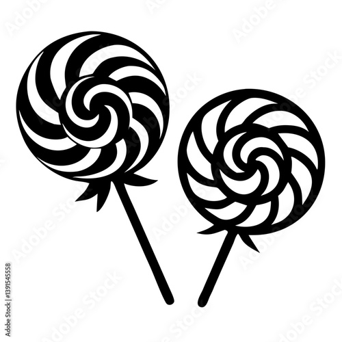  lollipop silhouette