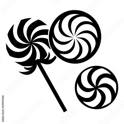  lollipop silhouette