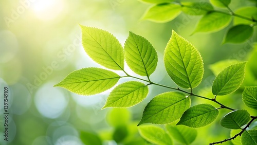 green leaves background