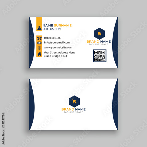 Corporate  business card Template design