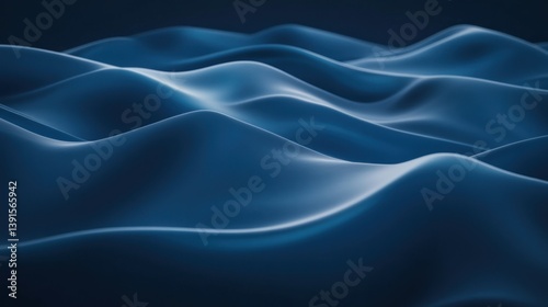 Wallpaper Mural Abstract Blue Waves Background Torontodigital.ca