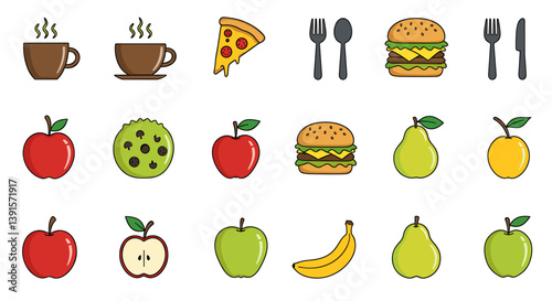 Food Icons – Basic Set