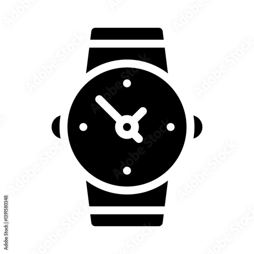 watch glyph icon