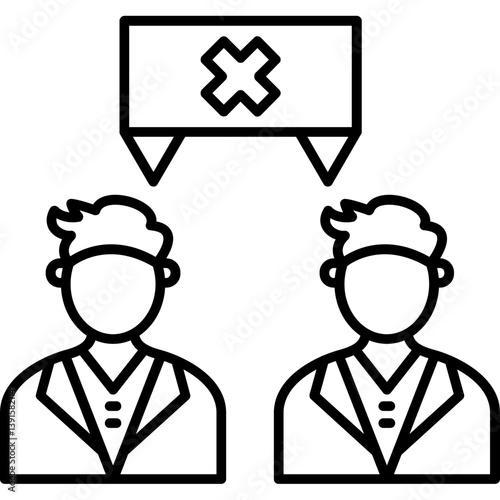 Respectful Disagreement Icon