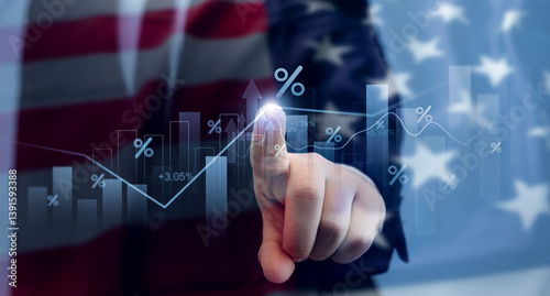 United States imposes government import tariffs  all countries in the world. American economy is growing. Industrial and technological tariffs are increasing. Trade tariffs on imports are increasing.