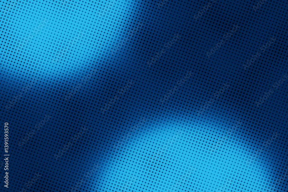 Dodger blue background with net of black dots