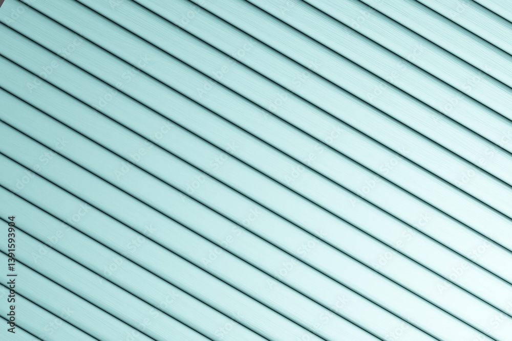 Electric blue diagonal wooden planks. Light is coming from bottom right