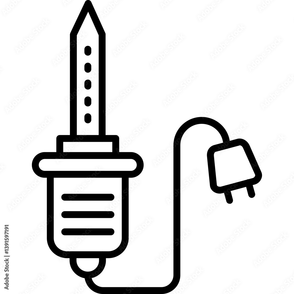Soldering Iron Icon Soldering Iron Icon
