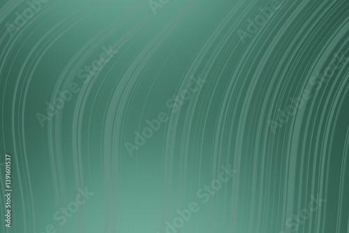 Obraz na płótnie Sea greenl metal wavy texture, can be used as background w salonie