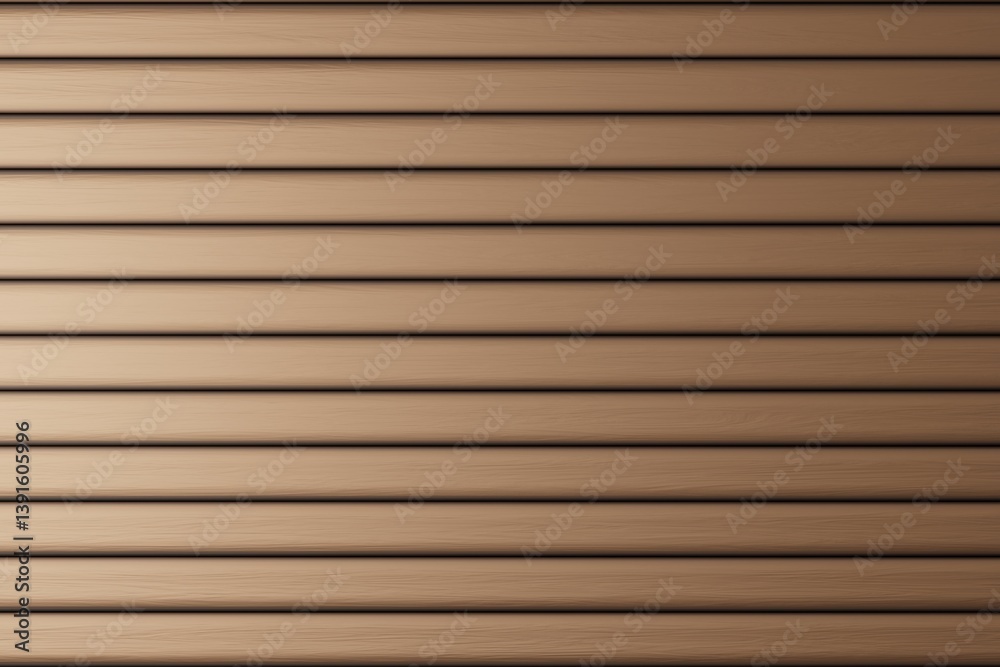 Coffee horizontal wooden planks. Light is coming from left