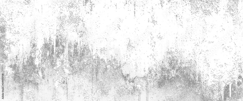 Vector old black and white rough vintage distress background.