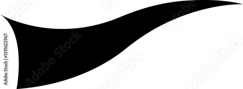 swooshes tails icon. Retro swooshes and swoop icons. Swooshes text tail for baseball design. Sport logo typography elements. sporty plume swirl logo, isolated on transparent background.