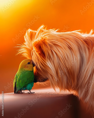 Illustrative characters on a hill with a quirky house