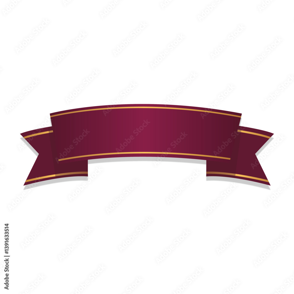 red ribbon banner red ribbon banner