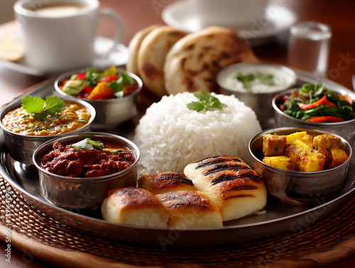 Wallpaper Mural  south indian thali, Torontodigital.ca