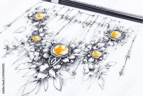 A detailed representation o...