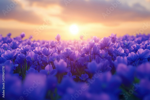A field of bluebells in Nor...