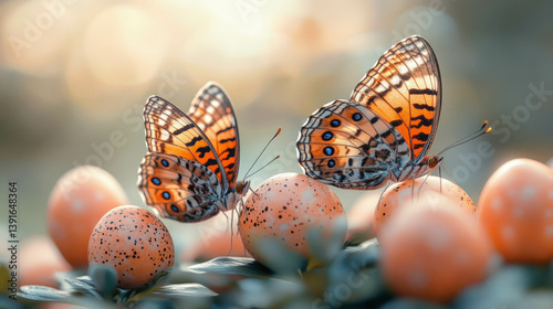 A Vibrant Spring Garden Wit...