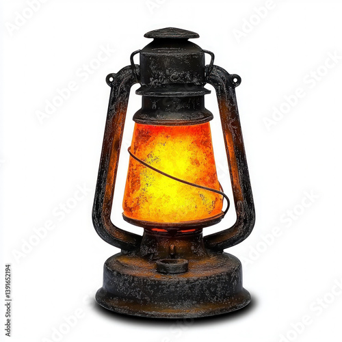 lantern isolated