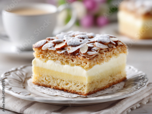  sweet bienenstich cake, photo