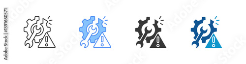 Disruption Multistyle Icon Sheet