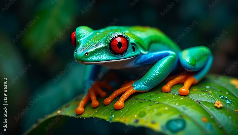 Fototapeta premium Majestic Waterfall Nature's Tranquil Beauty