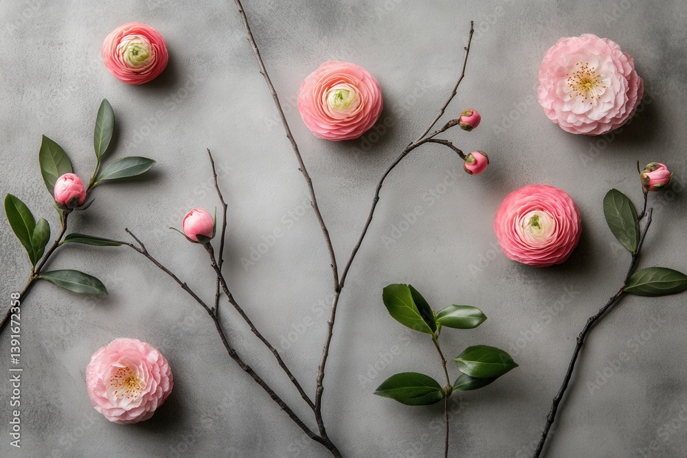 Delicate Pink Floral Arrangement