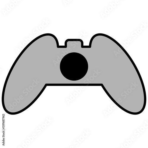 game pad color icon -  editable stroke