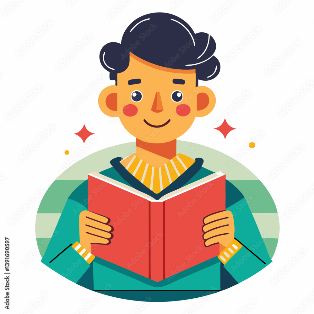 Minimal reader life vector line art—AI-generated design, perfect for digital print use. Minimal reader life vector line art—AI-generated design, perfect for digital print use.