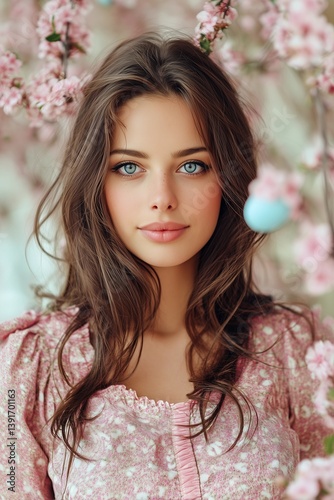 Intimate Easter portrait: a...