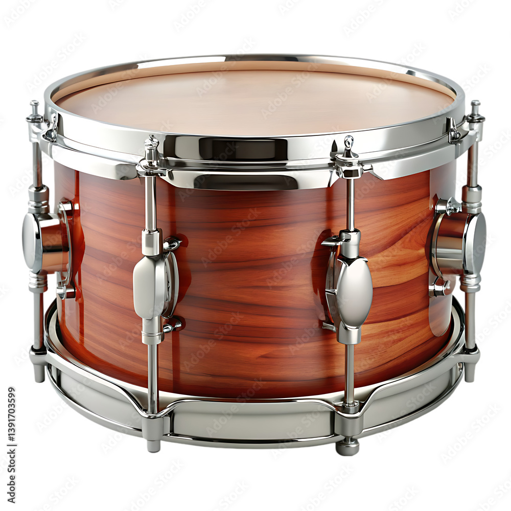Obraz premium Snare Drum: Wood, Music Instrument