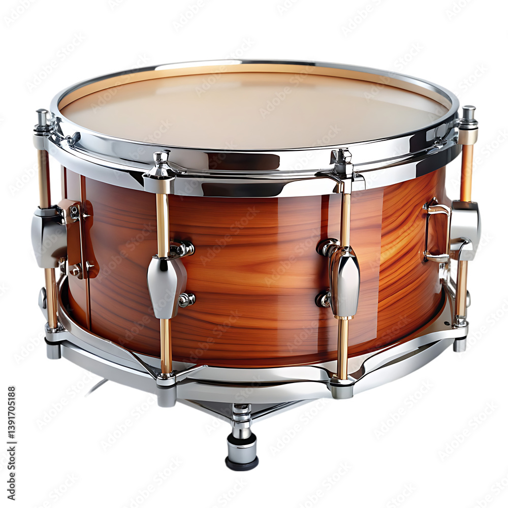 Obraz premium Snare Drum: Wood Shell, Musical Instrument