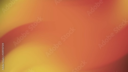 Abstract Orange and Yellow Swirls: A Serene Blend of Warm Hues