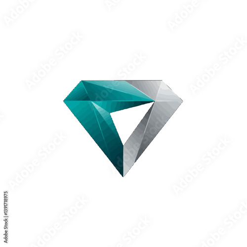 Modern Diamond Gemstone Design
