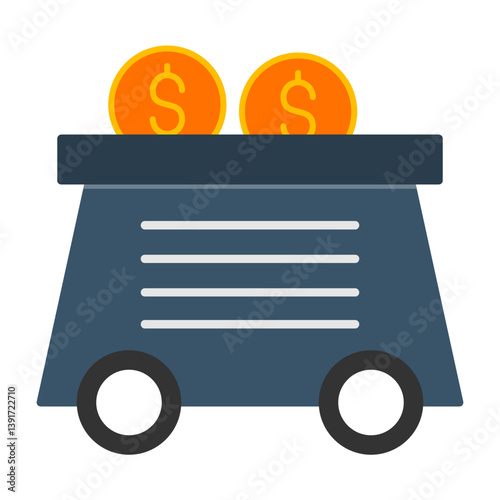Mining Cart Icon