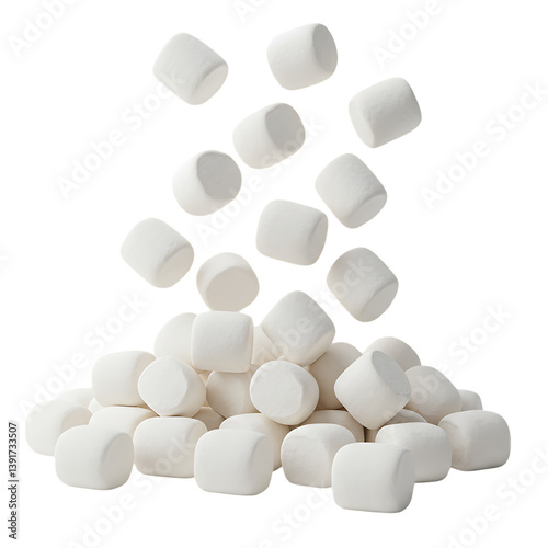 Mini Marshmallows: Food Photo