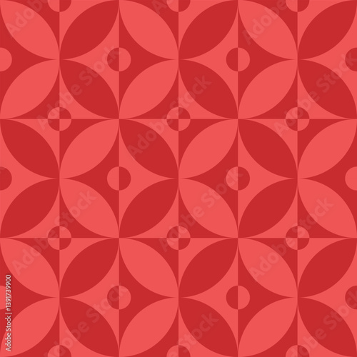 Geometric Vector Seamless Pattern Digital Paper, Abstract Colorful Background for Graphic Design, Scrapbooking, Textile, and Printing Projects