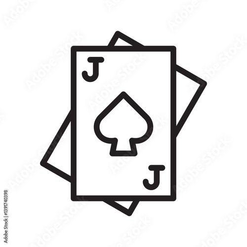 Spade icon vector image. Suitable for mobile apps, web apps and print media.