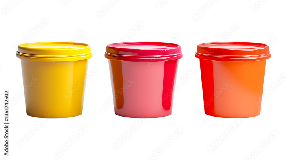 Pack of Food Container Packaging set of Three Different Poses set Against Transparent Background for Takeout Branding, Eco Packaging Design, or Meal Prep Projects Pack of Food Container Packaging set of Three Different Poses set Against Transparent Background for Takeout Branding, Eco Packaging Design, or Meal Prep Projects