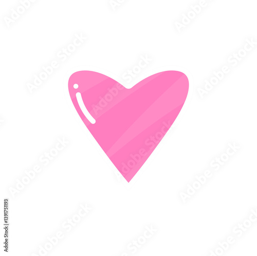 Cute love heart stickers 