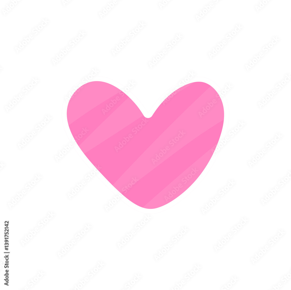 Cute love heart stickers Cute love heart stickers