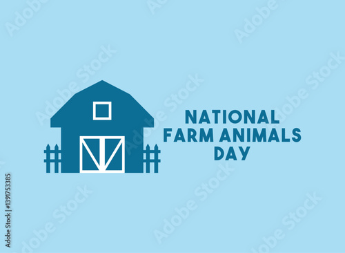 National Farm Animals Day. April.