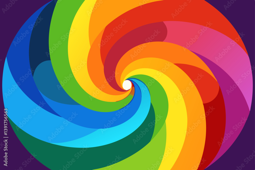 abstract background with rainbow abstract background with rainbow