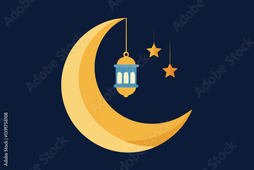 moon and stars