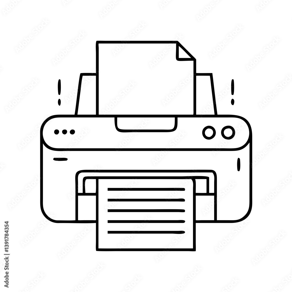 printer icon, printer vector illustration-simple illustration of printer, perfect for printer logos and icons printer icon, printer vector illustration-simple illustration of printer, perfect for printer logos and icons