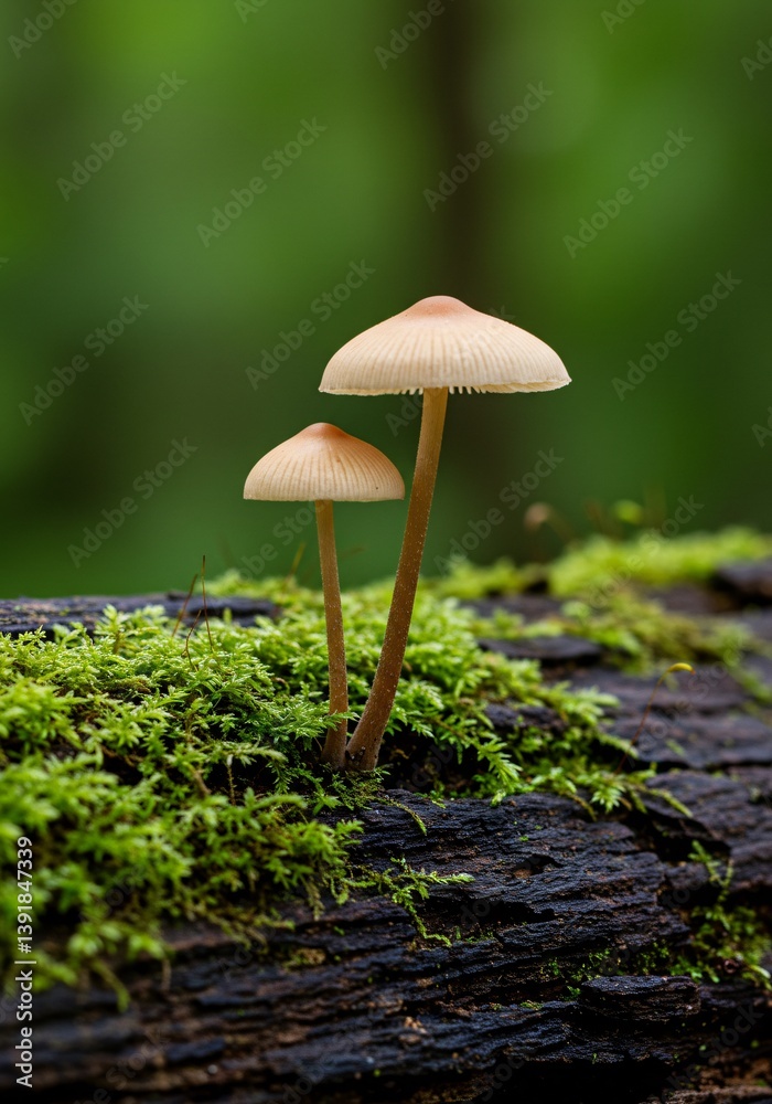 mushroom in the forest mushroom in the forest