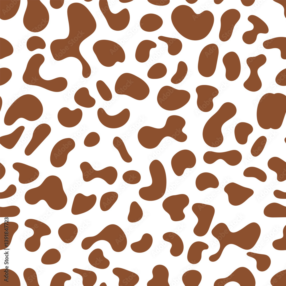 Brown Leopard skin print pattern animal seamless for printing, cutting, home decorate and more. Brown Leopard skin print pattern animal seamless for printing, cutting, home decorate and more.